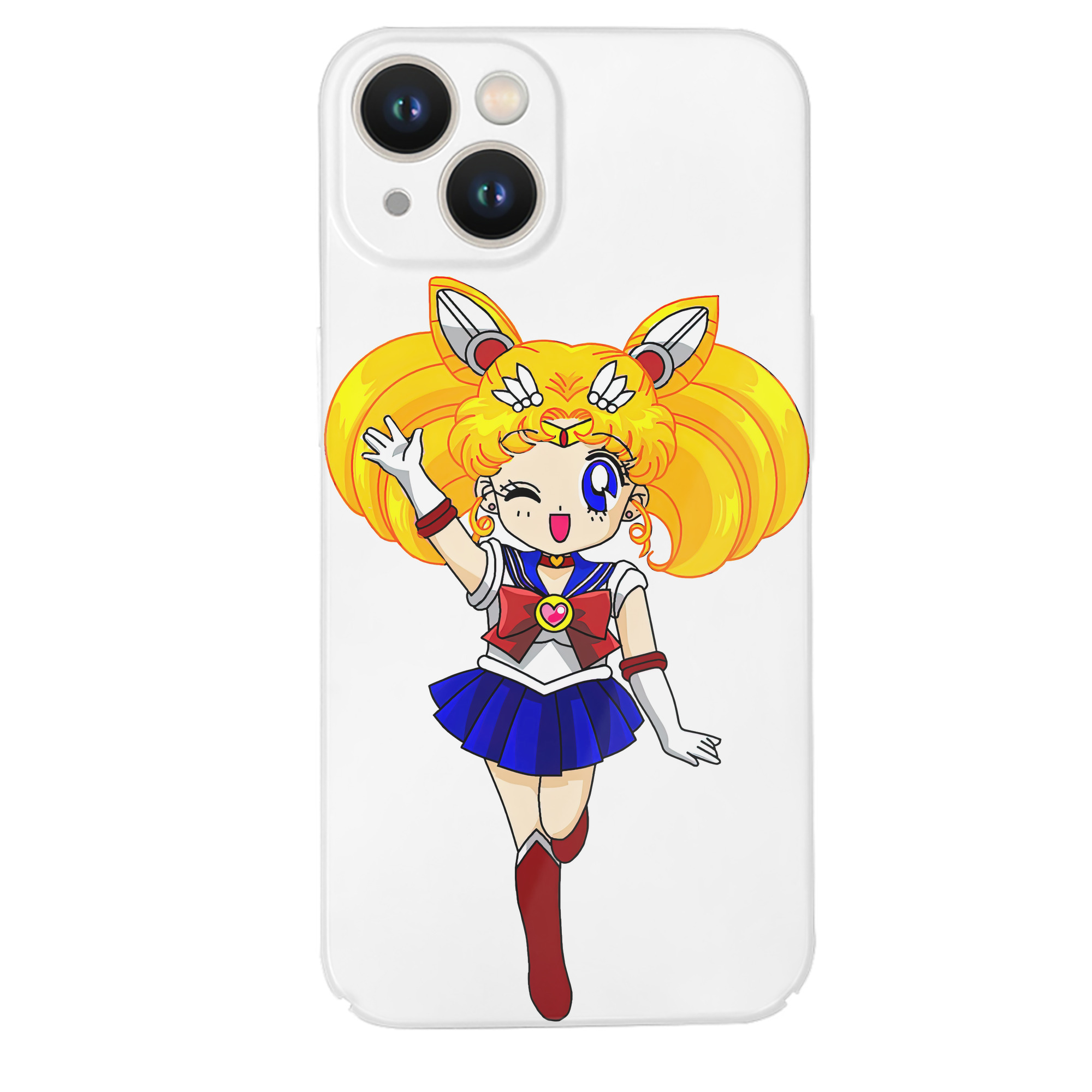 （画像用） 美少女戦士セーラームーン 月野 うさぎ つきの うさぎ Sailor Moon Tsukino Usagi 【iPhone 14シリーズ対応】ハードケース